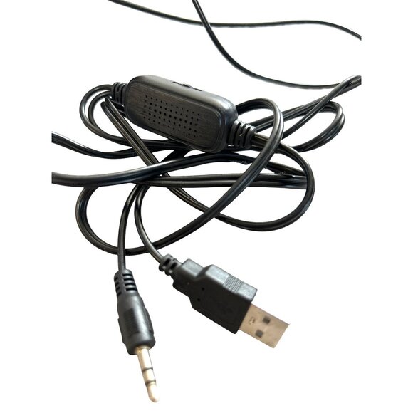 Reccazr Speakers Mini SP2040 Black/Red 2.0 Computer Speakers 5x3x4 Set of 2 - Picture 7 of 9